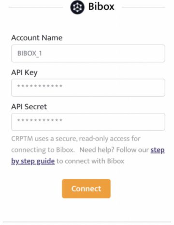 import bibox account mobile