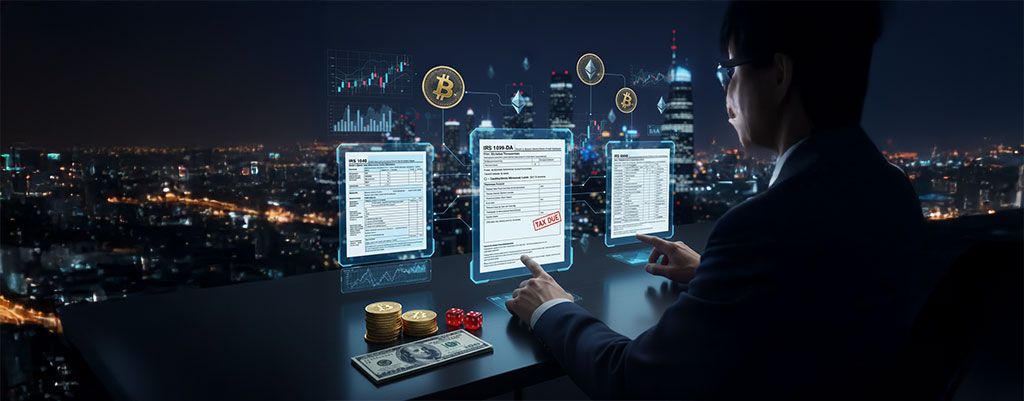 how do you report crypto gambling on taxes