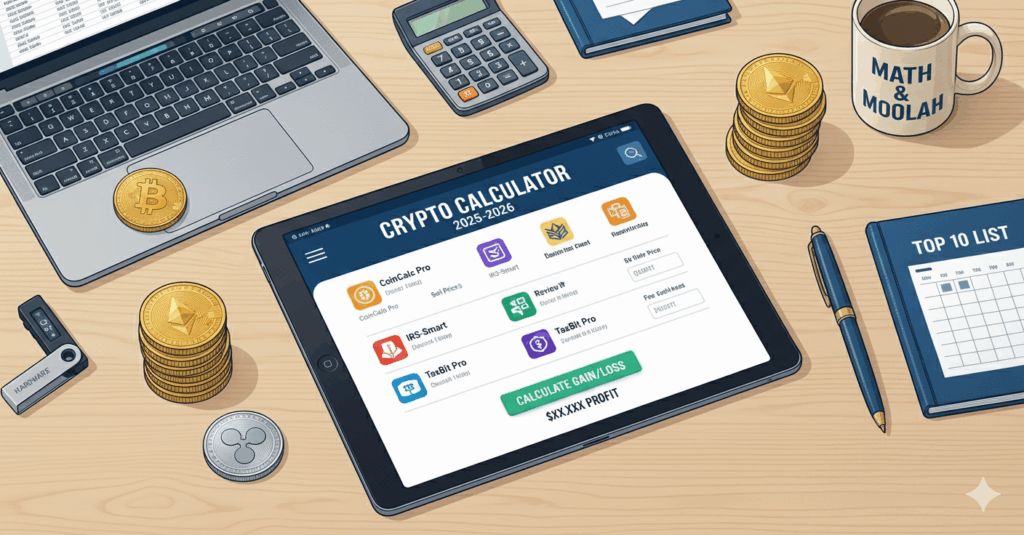 Top 10 Cryptocurrency Calculators in the U.S. for 2025–2026