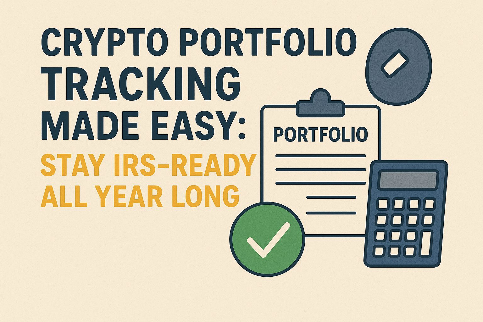 Crypto Portfolio Tracking Made Easy Stay IRS-Ready All Year Long